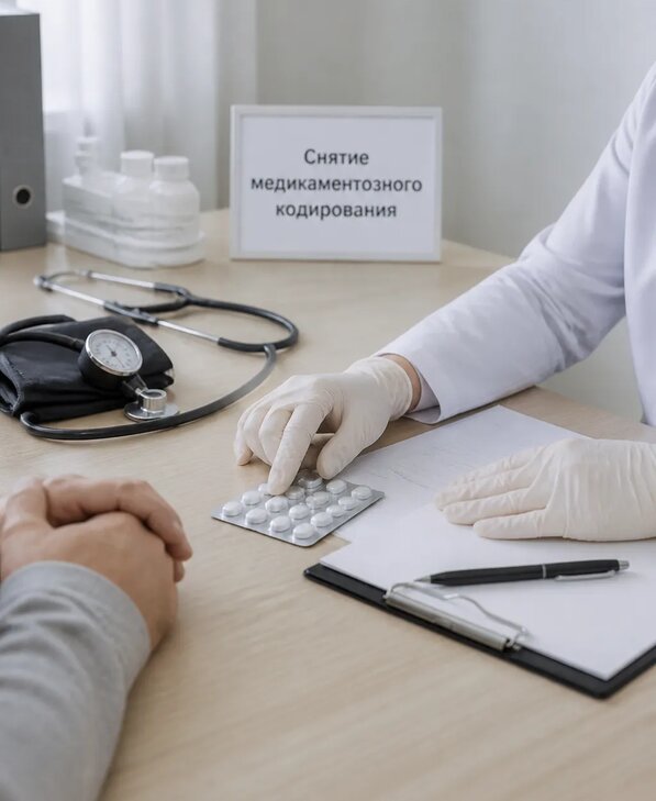 Снятие медикаментозного кодирования в Домодедове от 5263 р. | Медзона